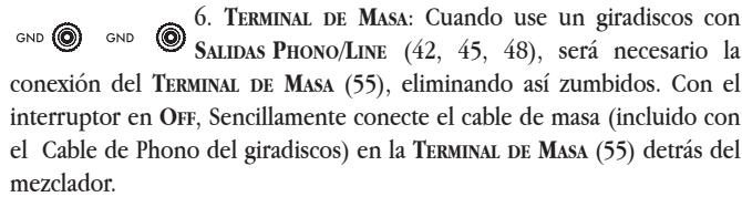 GEMINI CS-02 - CONEXIONES / COLOCACIÓN: - 6