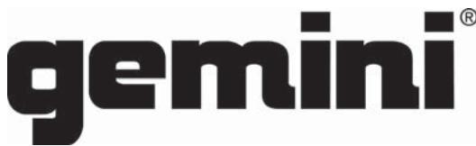 GEMINI CX-1000 - Connexions et fonctionnement: - 1