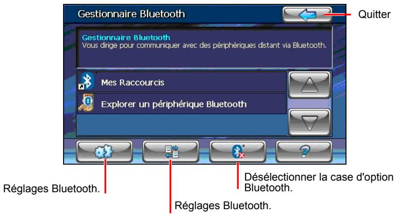 AIRIS T940 - Démarrer et quitter le gestionnaire bluetooth - 3