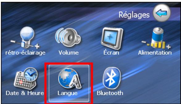 AIRIS T940 - Changer langue - 1