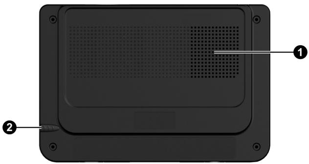 AIRIS T940 - Éléments de la face arrière - 1