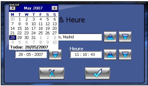 AIRIS T940T - Date &amp; heure - 3