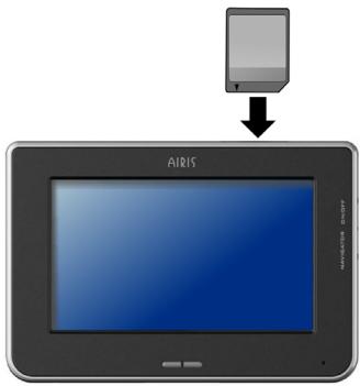 AIRIS T940T - Utilisation d'une carte sd/mmc - 1