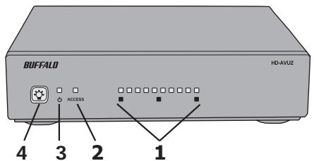 BUFFALO HD-AVU2 - W LED - 1