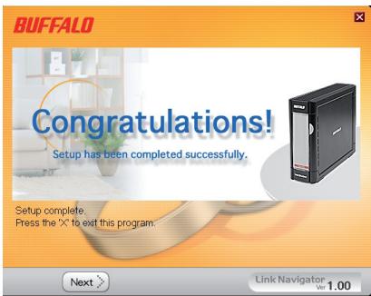 BUFFALO LINKSTATION PRO - Trin 3: Installation of software (fortsat) - 2