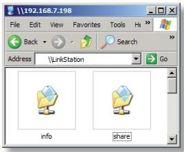 BUFFALO LINKSTATION PRO - Brug af LinkStation med en Windows-pc - 2