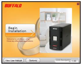 BUFFALO LINKSTATION PRO DUO - Elementa auf der Rückseite - 3