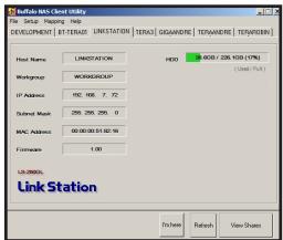 BUFFALO LINKSTATION PRO DUO - Overzicht achterpaneel - 12