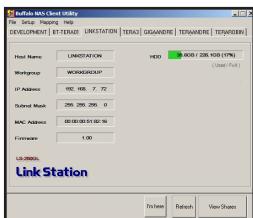 BUFFALO LINKSTATION PRO DUO - Oversikt over bakpanelet - 11