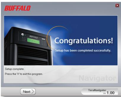 BUFFALO TERASTATION LIVE - Stap 3: software installeren (vervolg) - 2