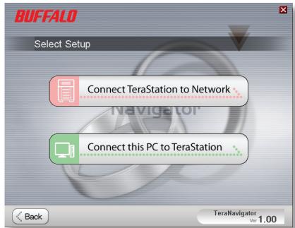 BUFFALO TERASTATION LIVE - Trin 2: Kontrol af forbindelsen - 5