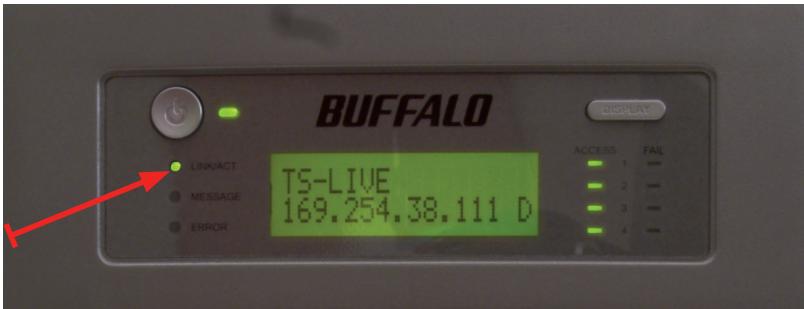 BUFFALO TERASTATION LIVE - Step 2: Check your Connection - 1