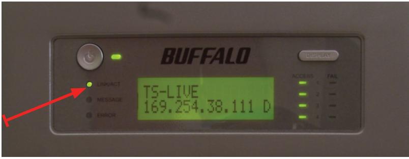 BUFFALO TERASTATION LIVE - Stap 2: de verbinding controleren - 1