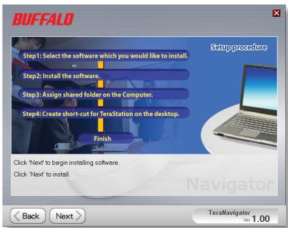 BUFFALO TERASTATION LIVE - Fase 3: installment del software - 4