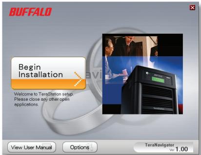 BUFFALO TERASTATION LIVE - Trin 2: Kontrol af forbindelsen - 4