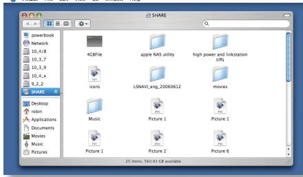 BUFFALO TERASTATION LIVE - Verwenden der TeraStation in Kombination mit einem Mac - 4