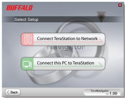 BUFFALO TERASTATION LIVE - Trinn 2: Kontroller forbindelsen - 5