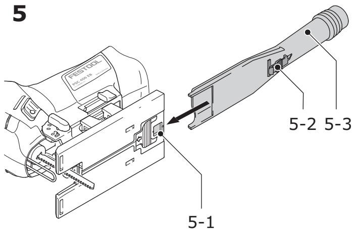 FESTOOL PSBC 400 EBC - Conseuccias perjudiciales para la salute a causa del polvo - 1