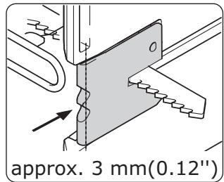 FESTOOL PSBC 400 EBC - Inserting splinterguard - 3