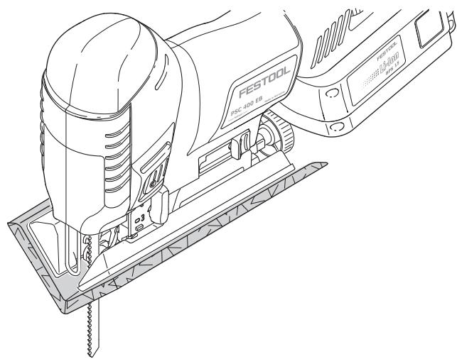 FESTOOL PSBC 400 EBC - Ajuste del ángulo - 2