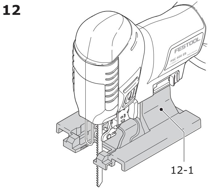 FESTOOL PSBC 400 EBC - Installing the adaptation table - 1