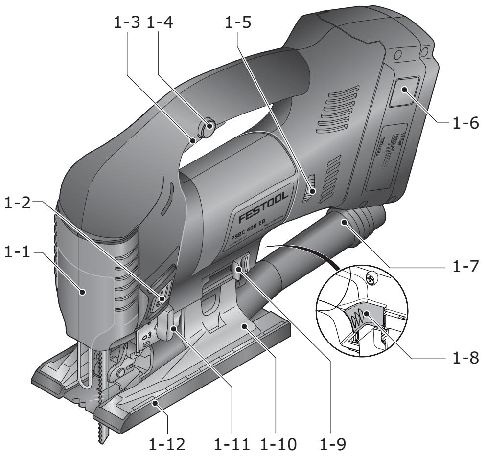 FESTOOL PSBC 400 EBC - CARVEX   PSC 400 EB   PSBC 400 EB - 3