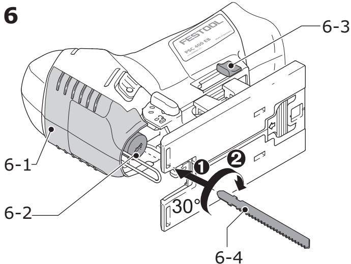 FESTOOL PSBC 400 EBC - Risk of injury, electric shock - 1