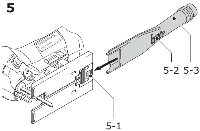 FESTOOL PSBC 400 EBC - Risques pour la santé dus aux poussières - 1