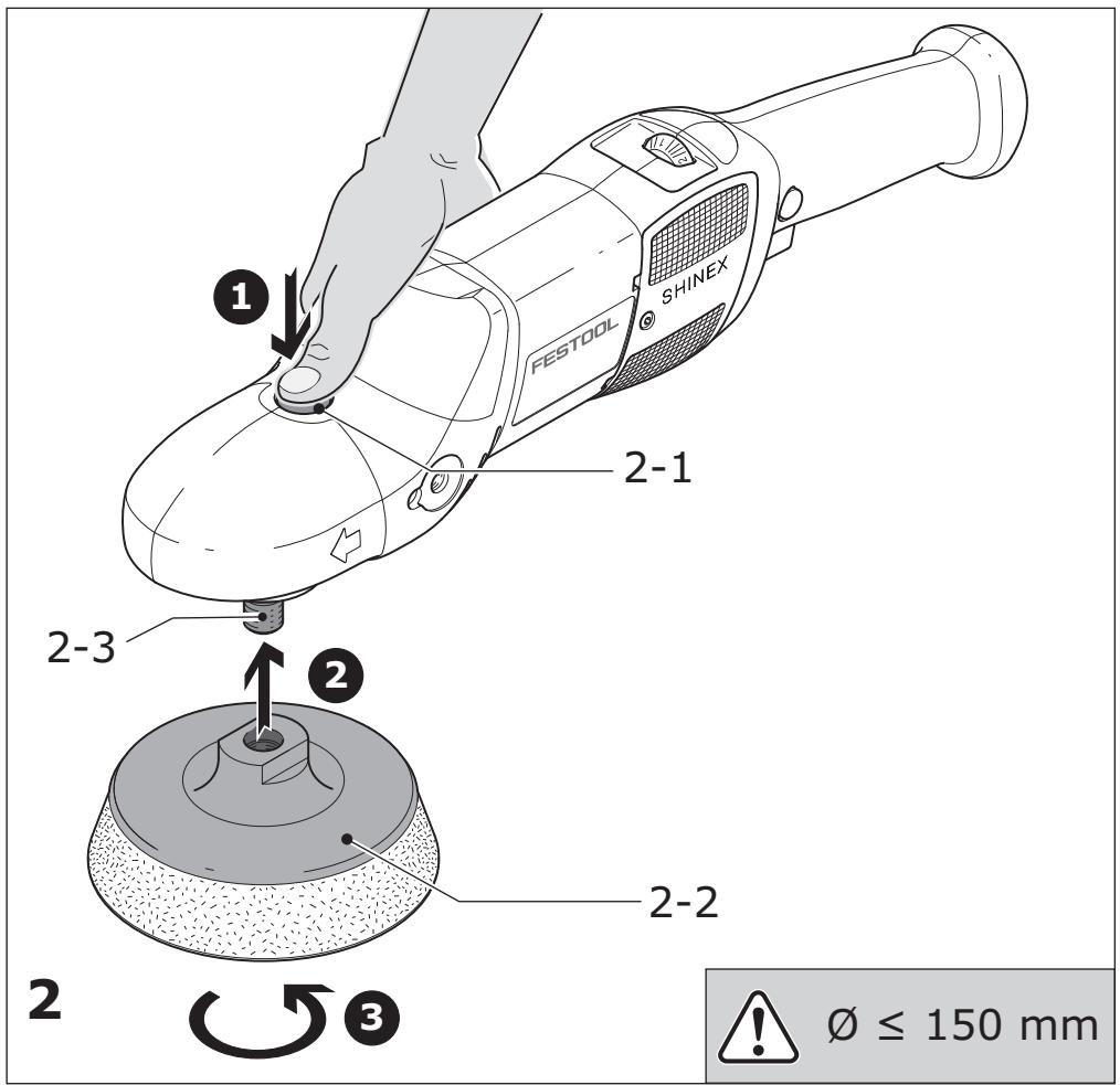 FESTOOL SHINEX RAP 150 FE - SHINEX RAP 150 FE - 3