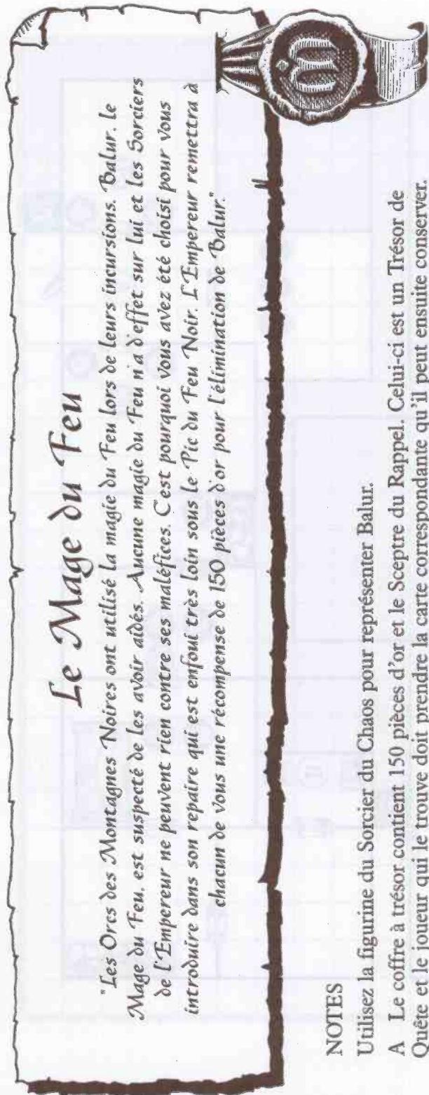 MB HEROQUEST (LIVRE DES QUETES) - Le bastion du chaos - 12
