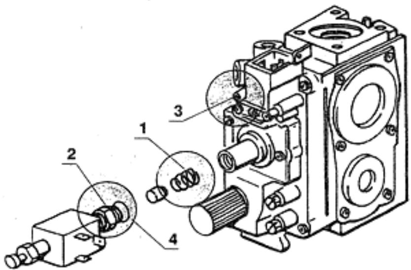 ASTON THERMICA CMB - TRANSFORMATION POUR PASSAGE DU GAZ NATUREL H/L AU B/P - 1