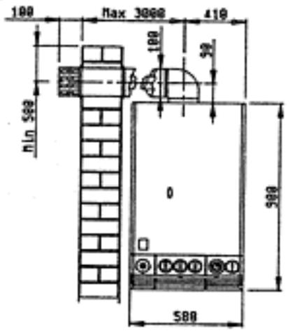 ASTON THERMICA CMB 20BS INOX - Conduit d'évacuation concentrique - 1