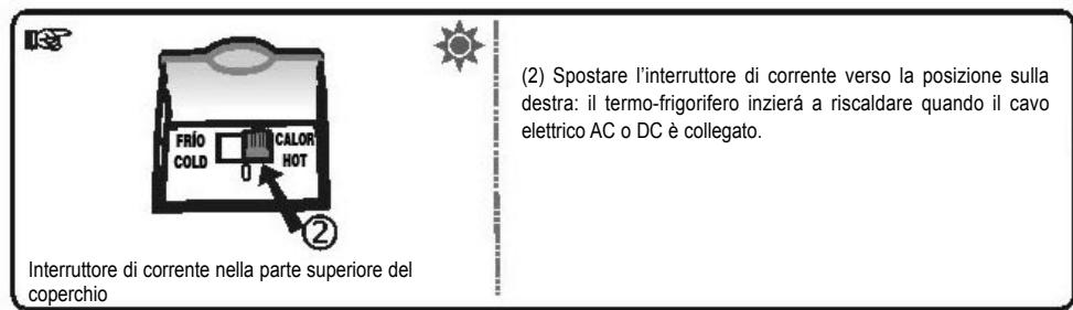 PALSON ALASKA - B-Comeutilizzare l'interruttore di corrente ON/OFF e CALDO/FREDDO - 2