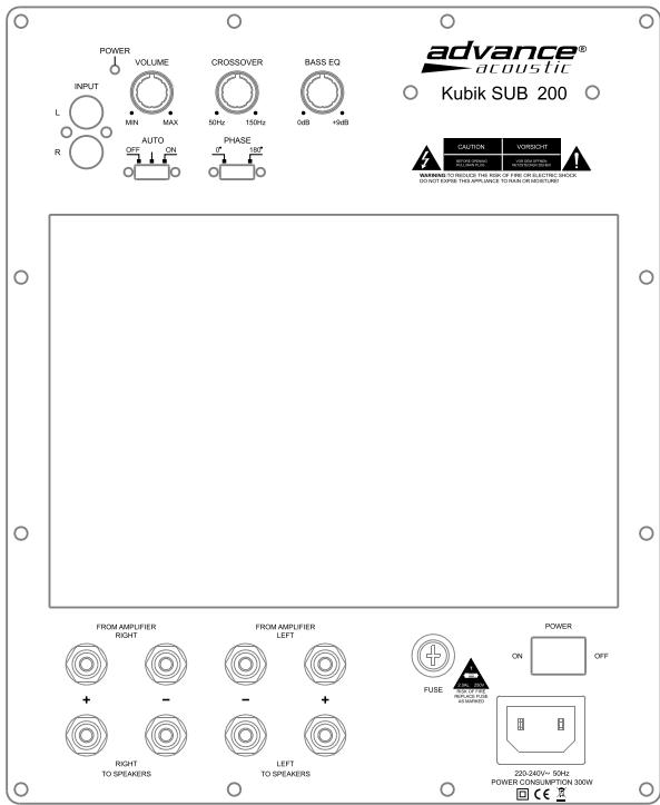 ADVANCE KUBIK SUB-200 - Crossover - 1