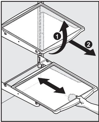 FRIGIDAIRE GLVC25VBDB1 - Clayettes en porte-à-faux - 1