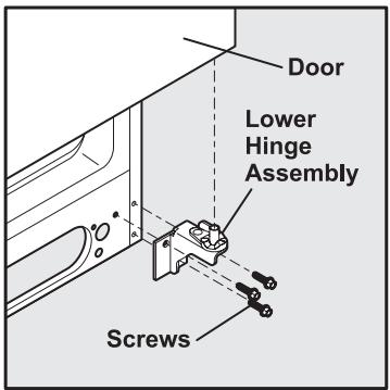 FRIGIDAIRE GLVC25VBDB1 - To remove the refrigerator door: - 1