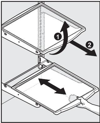 FRIGIDAIRE GLVC25VBDB1 - Vrijdragende legplanken - 1