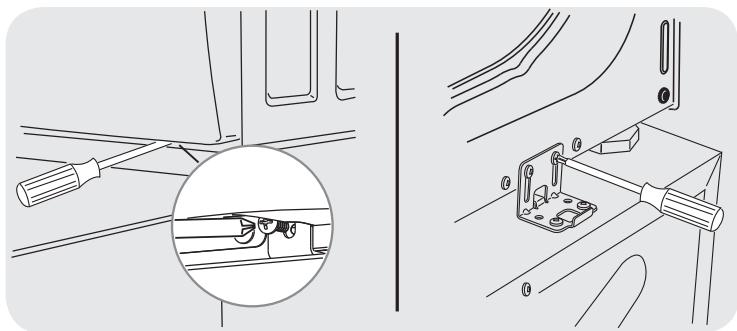 FRIGIDAIRE CFPWD15A - Fije el pedestal al electrodoméstico - 4