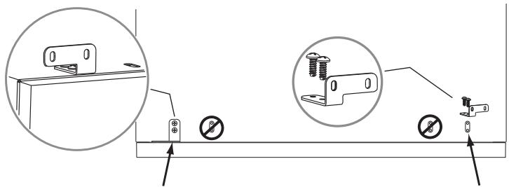 FRIGIDAIRE FNDP15W - C4) Fijación de los accesorios de instalación de la lavadora - 3