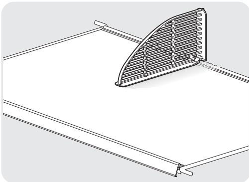 FRIGIDAIRE FFH17F7H - Support pour clayette en verre - 1