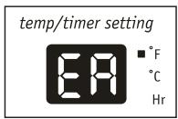 FRIGIDAIRE FRA09EPT1 - Code de PANNE: - 1