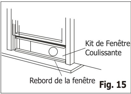 FRIGIDAIRE FRA09EPT1 - Installation dans la fenêtre à châssis à double accrochage - 1