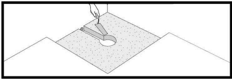LAZER ISOTANCHE CLASSIC - Positionner la feuille isotanche - 2