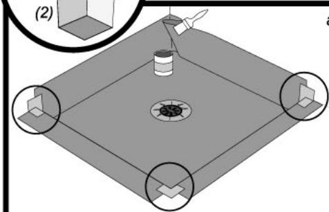 LAZER ISOTANCHE CLASSIC - Réaliser un pli mouchoir dans les angles - 3