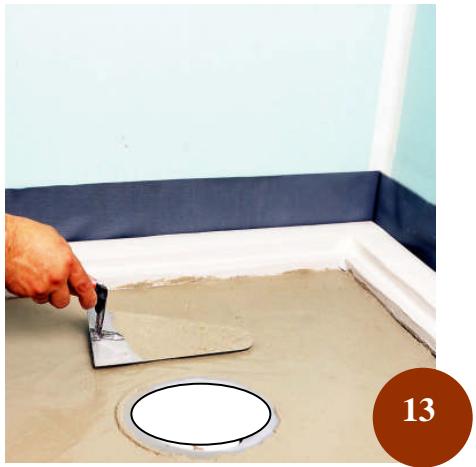 LAZER OCEANE - Instruction de pose pour une douche plain pied - 14