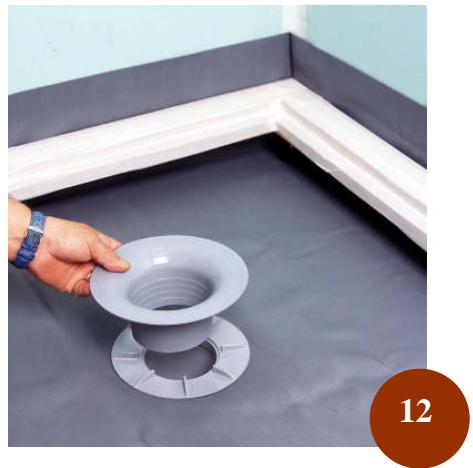LAZER OCEANE - Instruction de pose pour une douche plain pied - 13