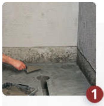 LAZER OCEANE - Instruction de pose pour une douche plain pied - 1