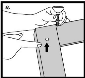 LAZER PASSERELLE - Poser le cadre support - 1