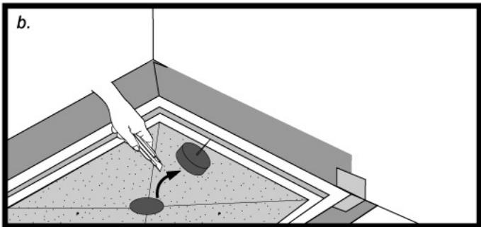 LAZER SHOWER DESIGN EVASION - Poser le sol décoratif - 2