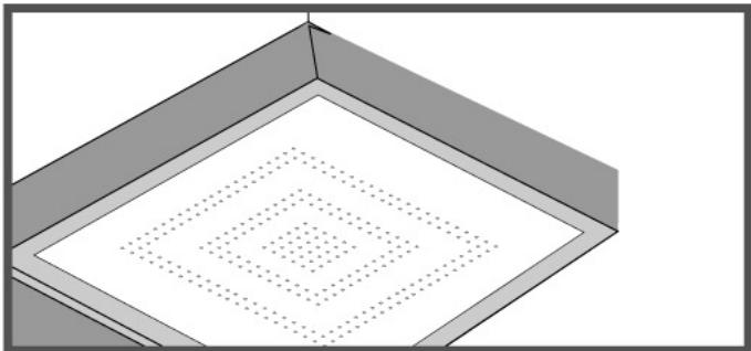LAZER SHOWER DESIGN FARENHEIT - Poser le sol décoratif - 3